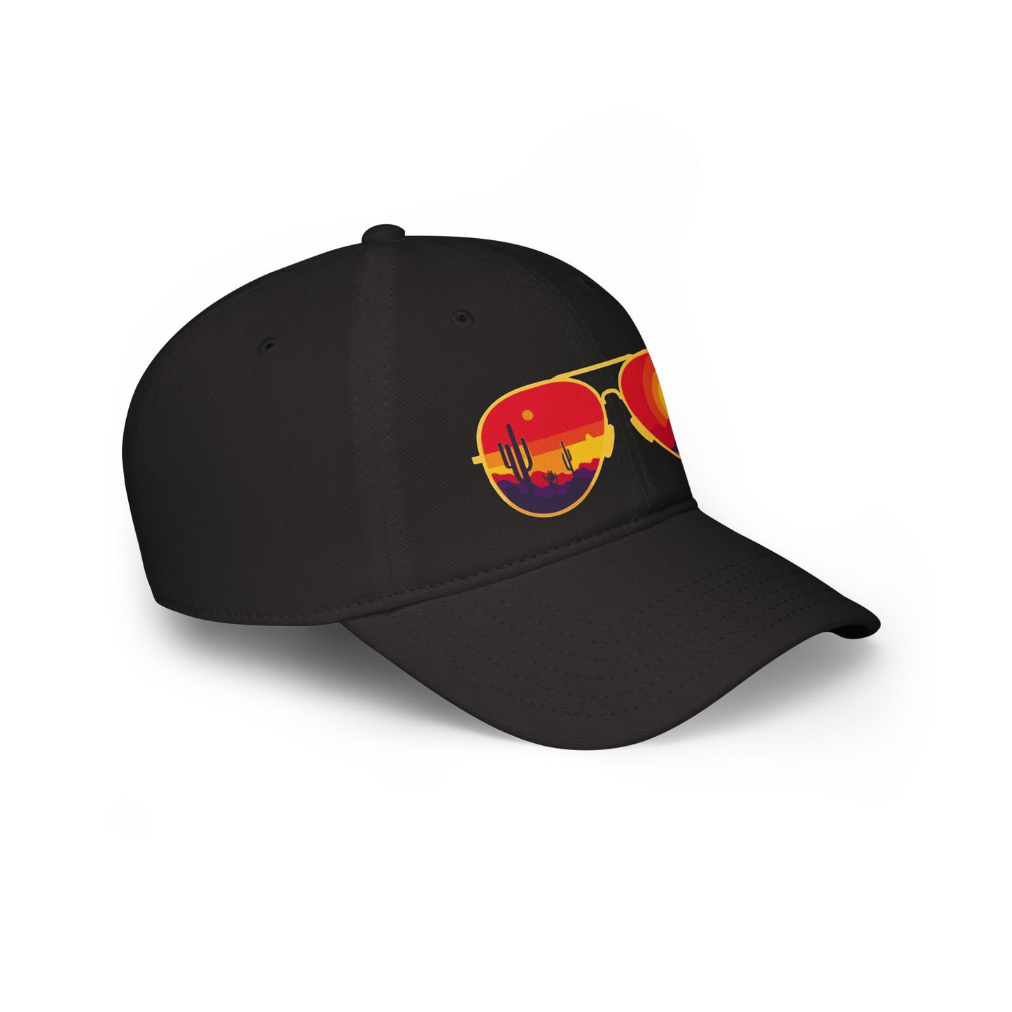 Low Profile Baseball Cap sun glasses