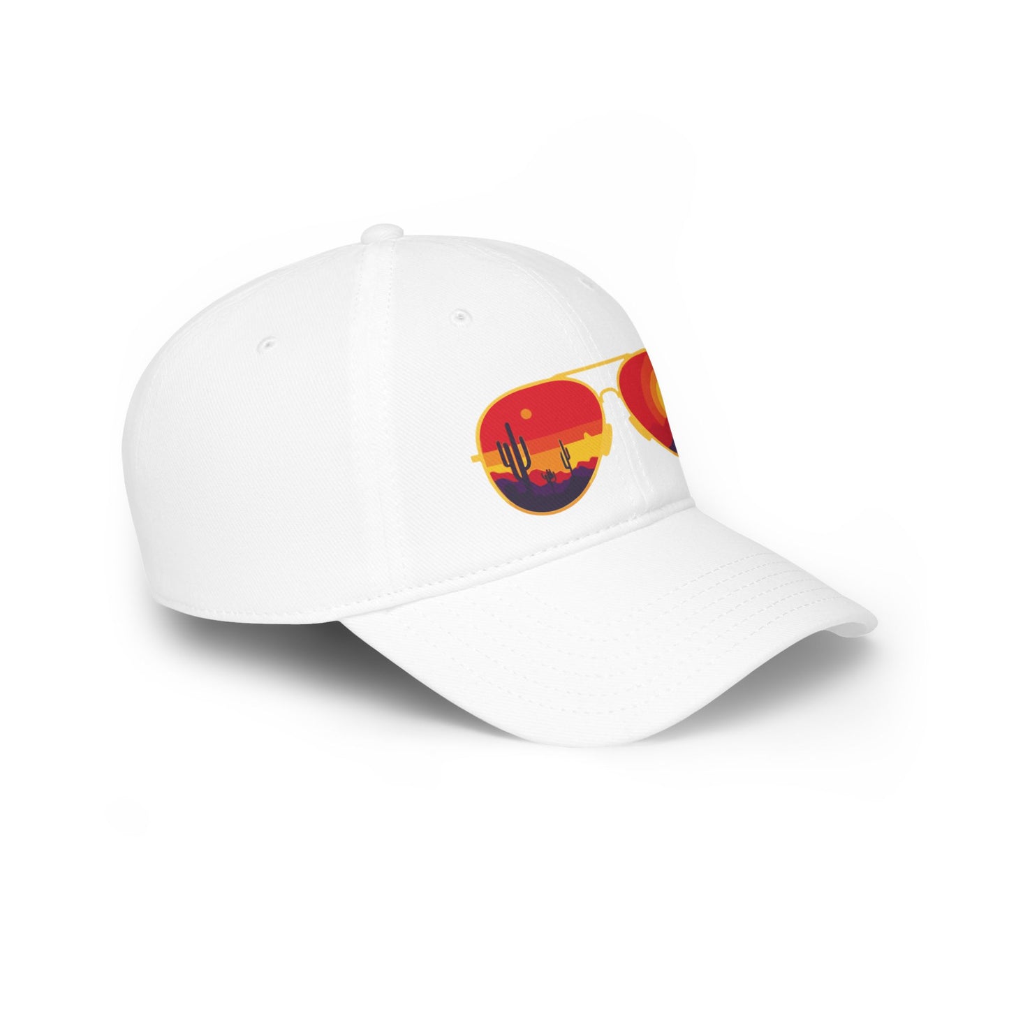 Low Profile Baseball Cap sun glasses