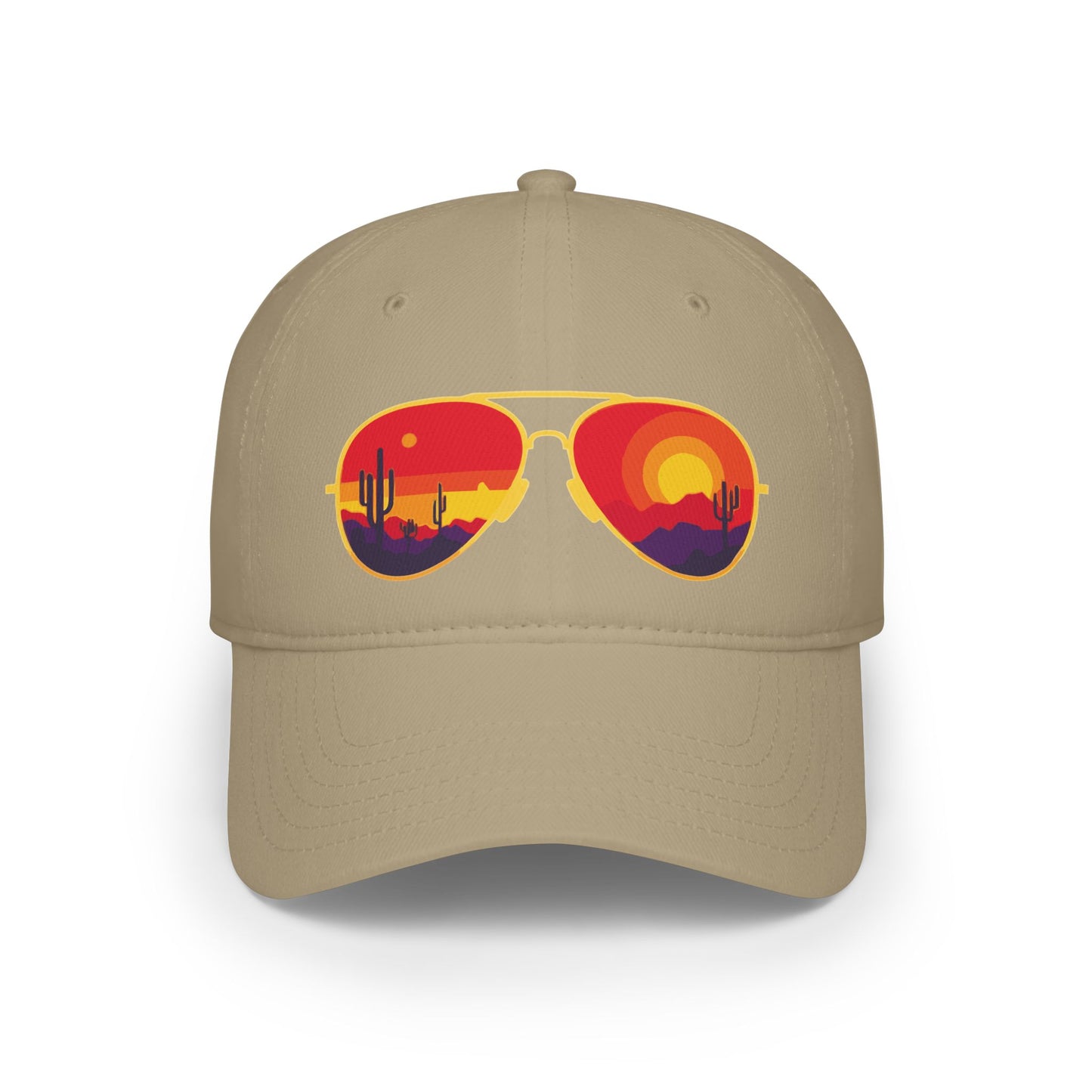 Low Profile Baseball Cap sun glasses