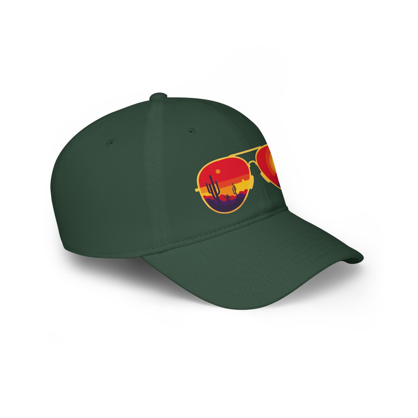 Low Profile Baseball Cap sun glasses