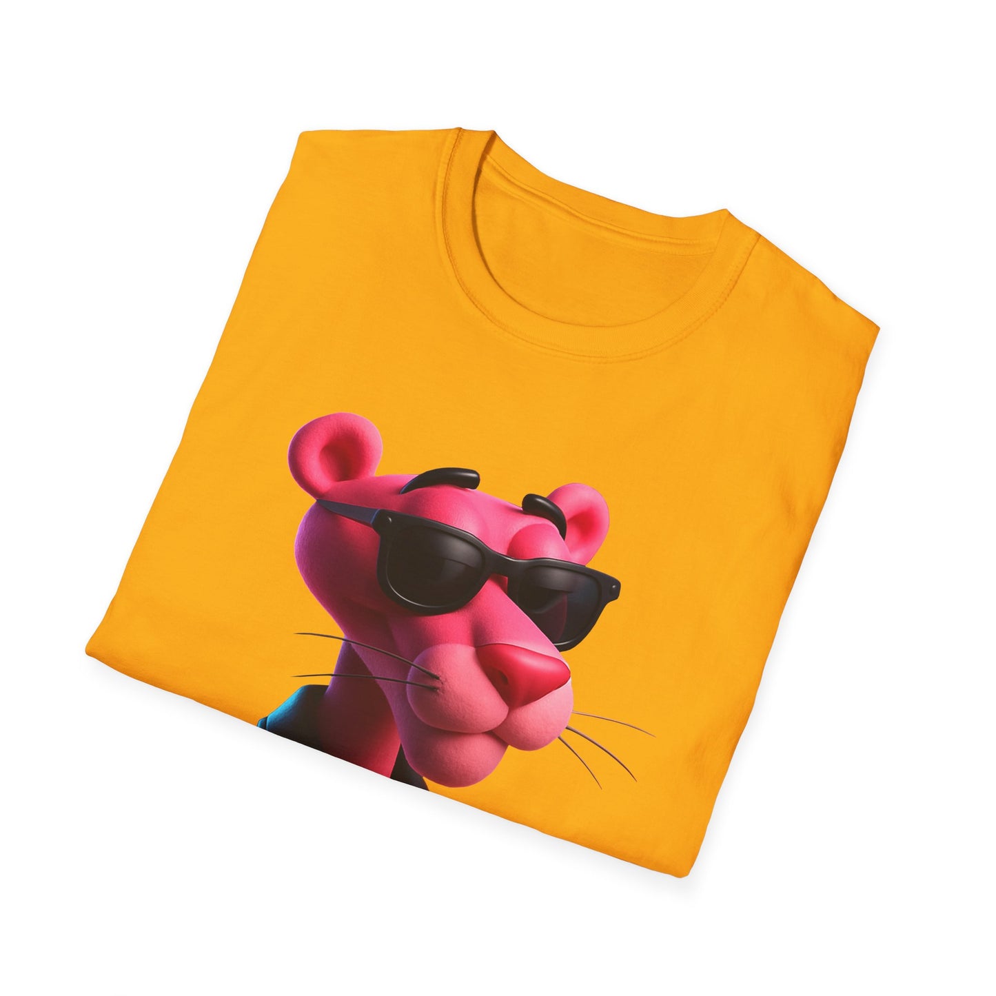 Unisex Softstyle T-Shirt Pink Panther