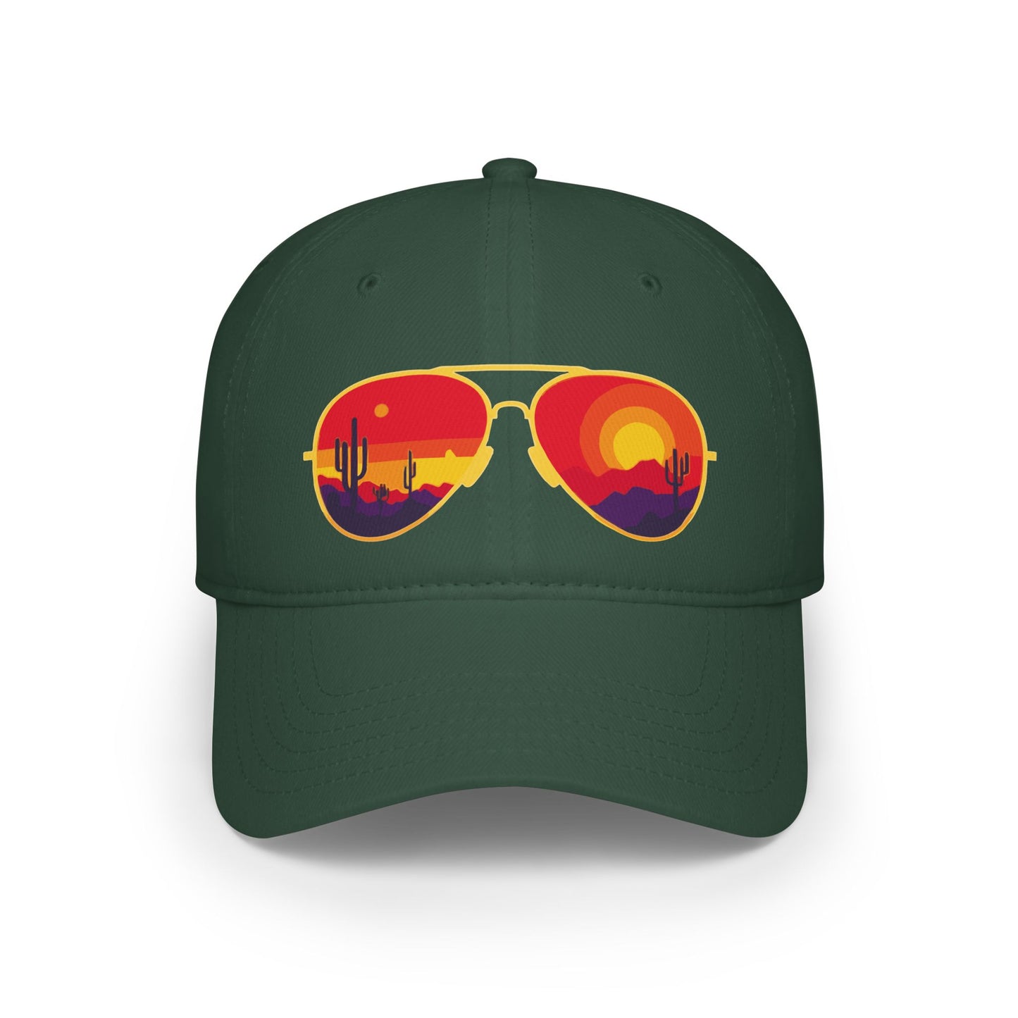 Low Profile Baseball Cap sun glasses