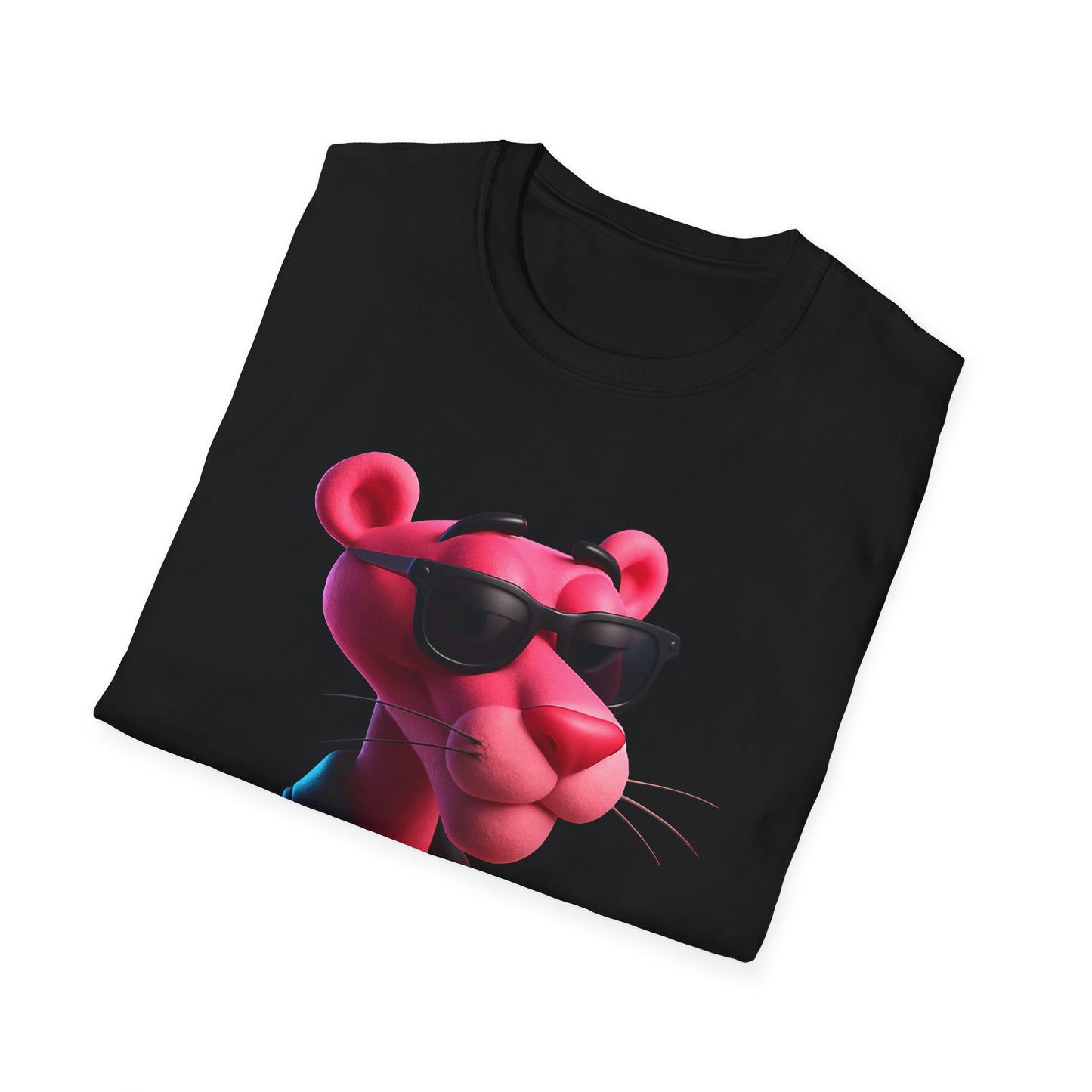 Unisex Softstyle T-Shirt Pink Panther