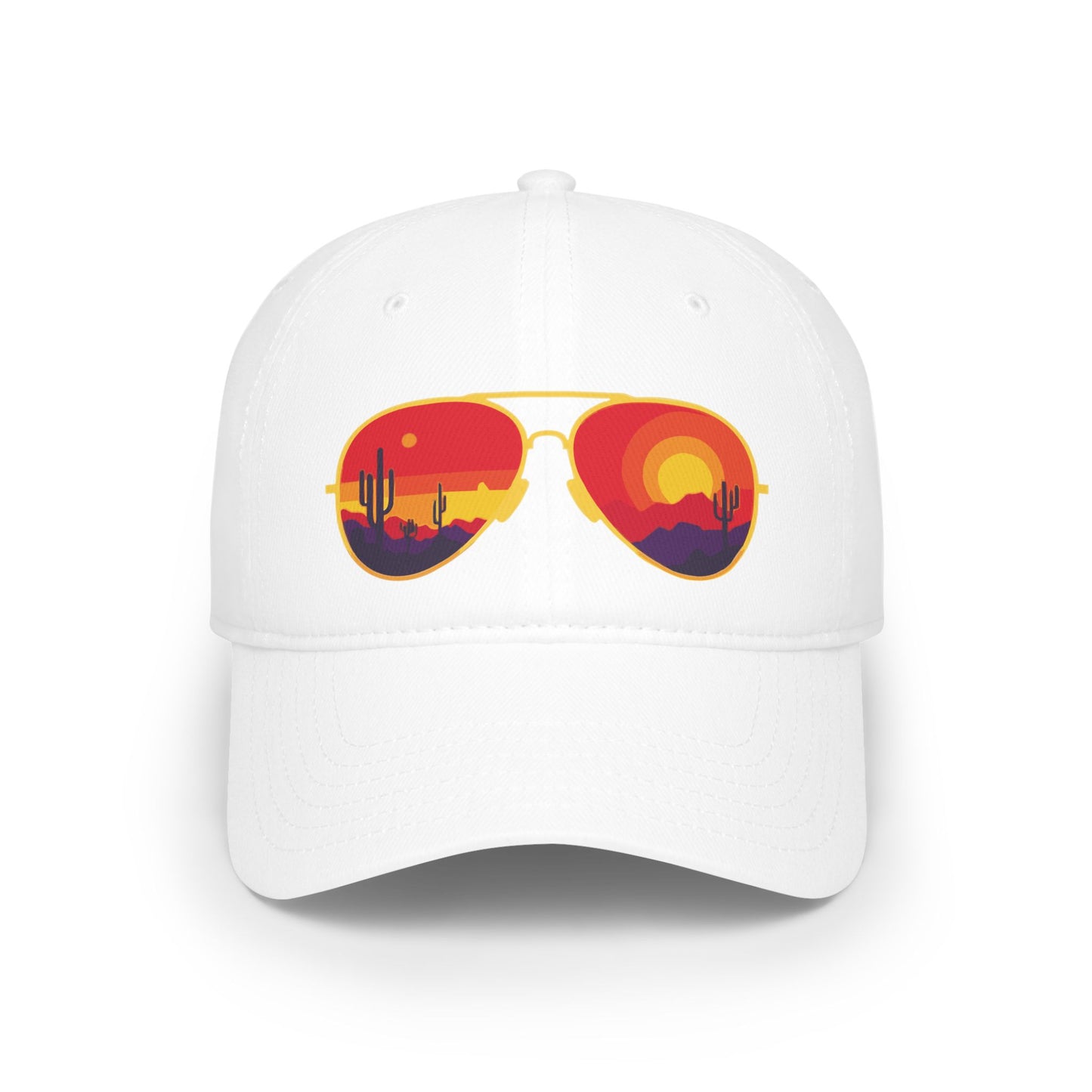 Low Profile Baseball Cap sun glasses