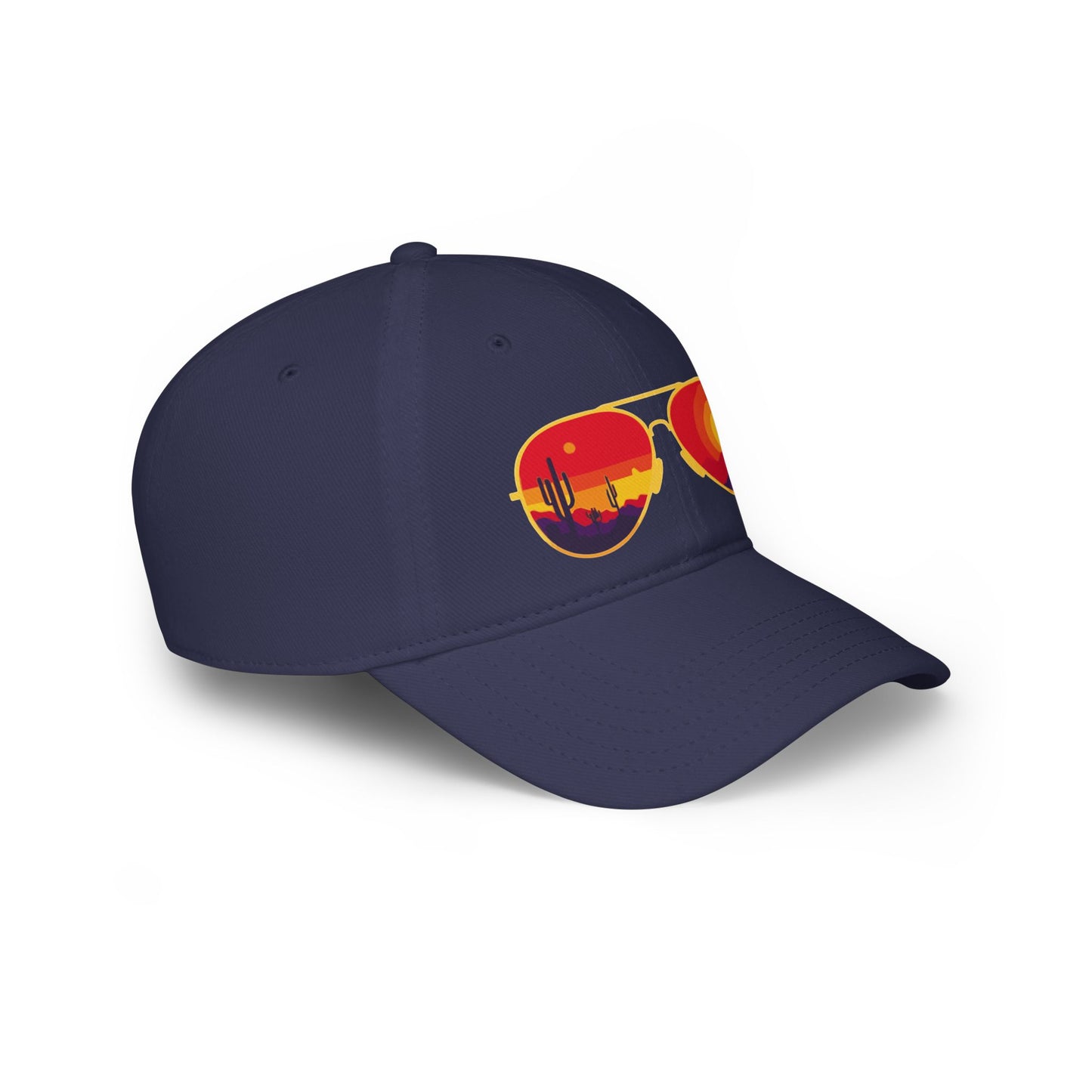 Low Profile Baseball Cap sun glasses