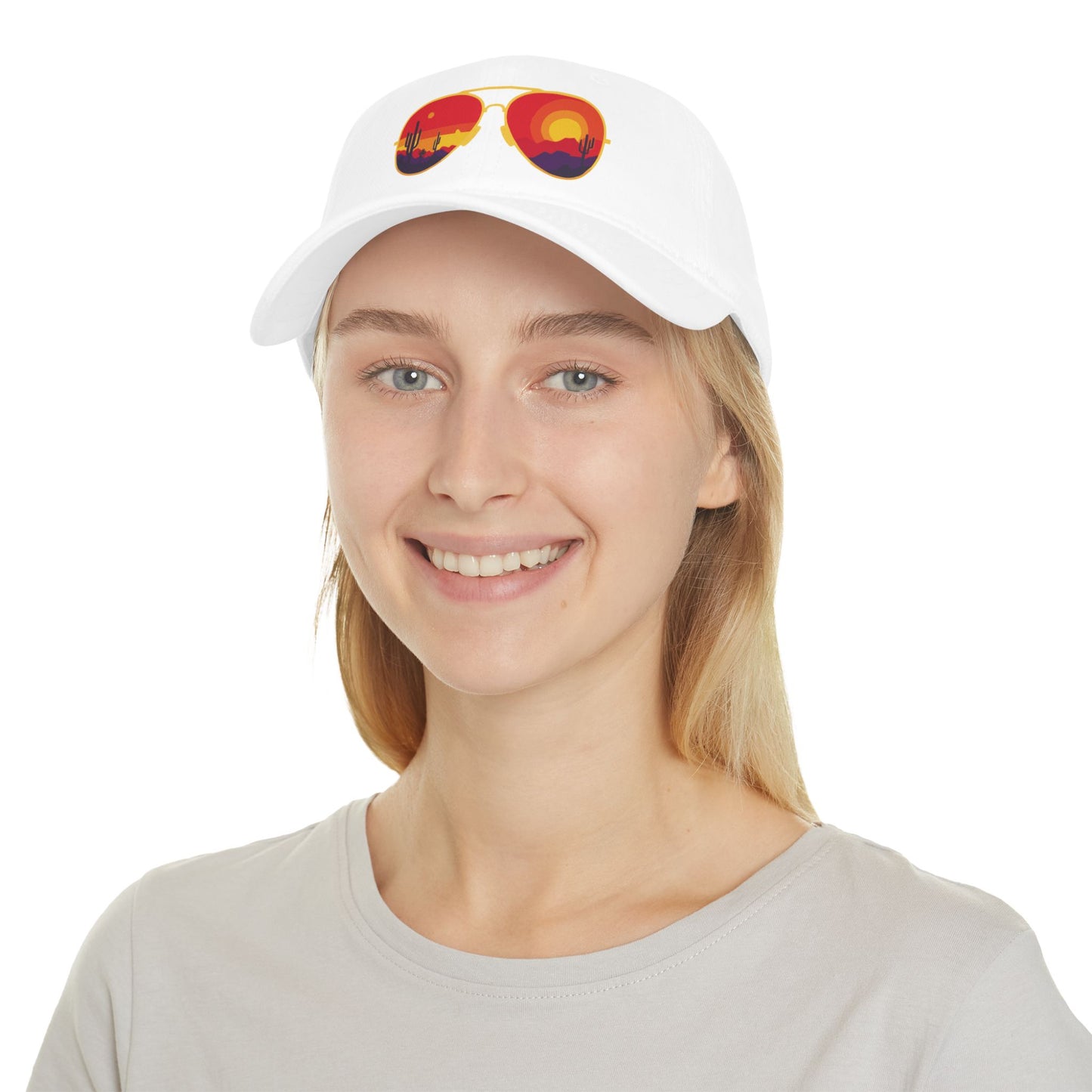 Low Profile Baseball Cap sun glasses