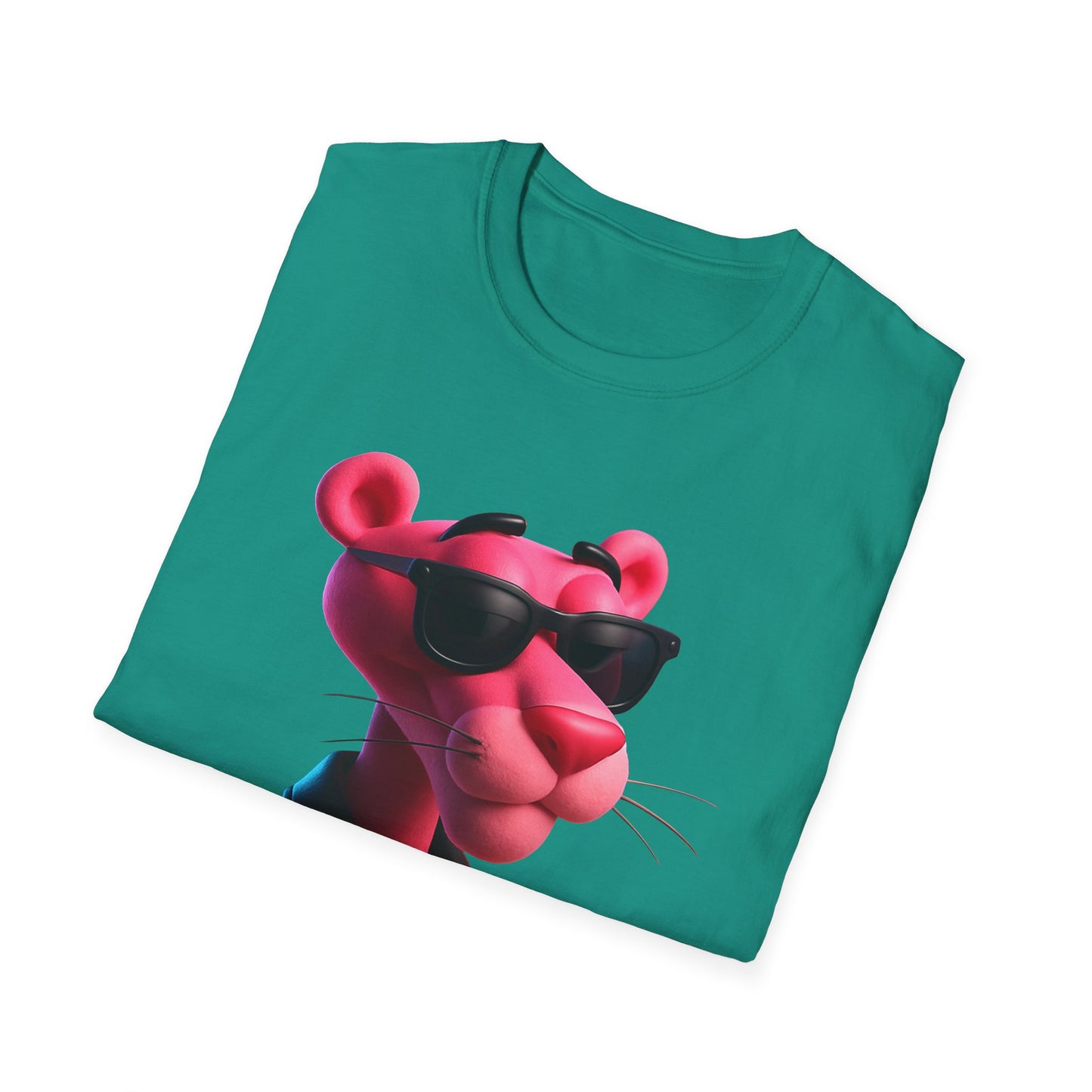 Unisex Softstyle T-Shirt Pink Panther