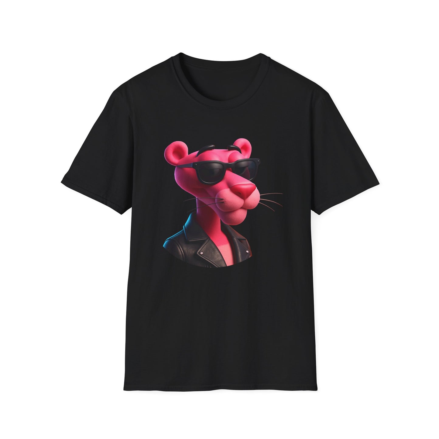 Unisex Softstyle T-Shirt Pink Panther