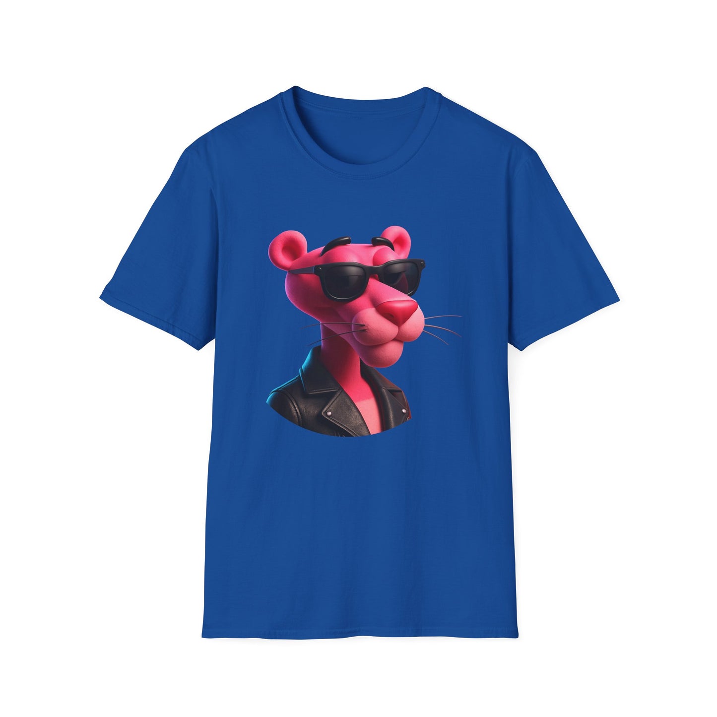 Unisex Softstyle T-Shirt Pink Panther