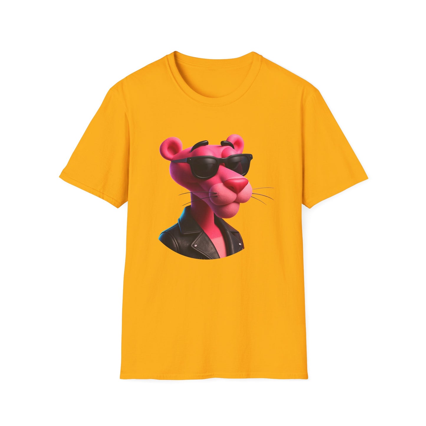 Unisex Softstyle T-Shirt Pink Panther