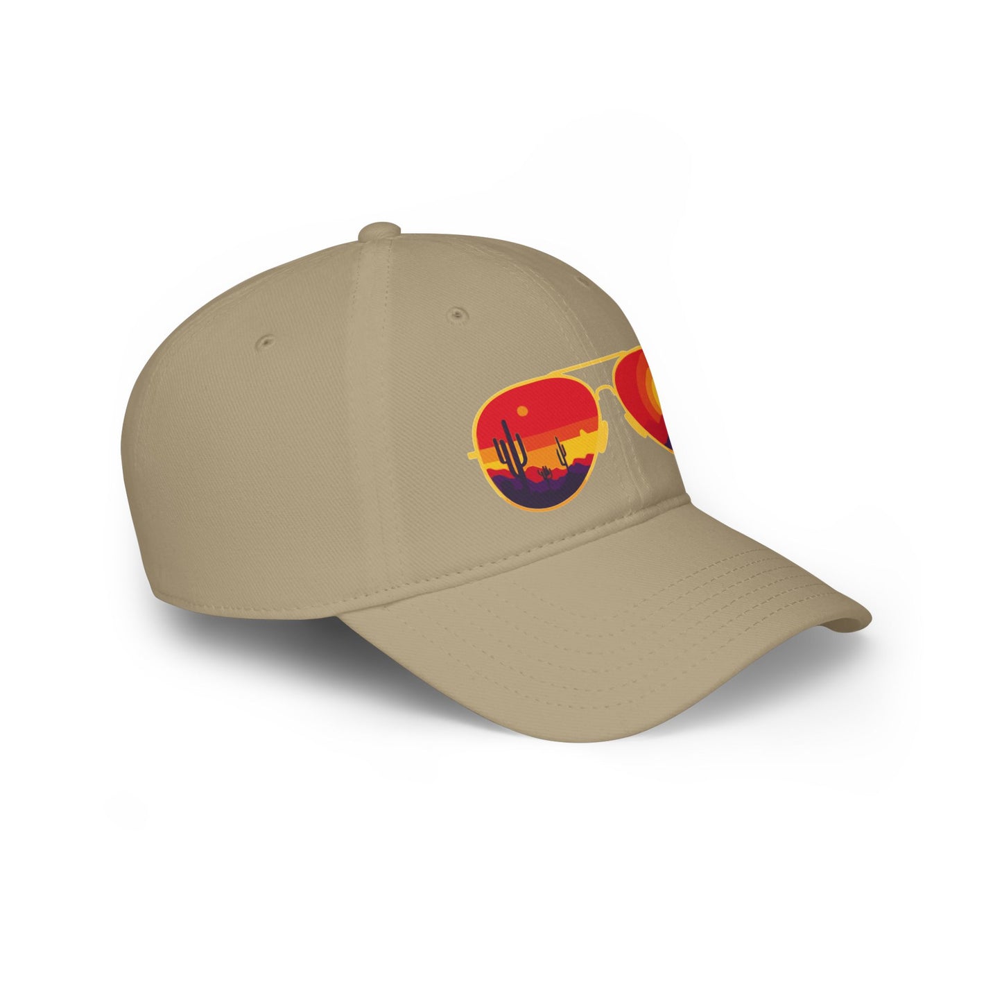 Low Profile Baseball Cap sun glasses
