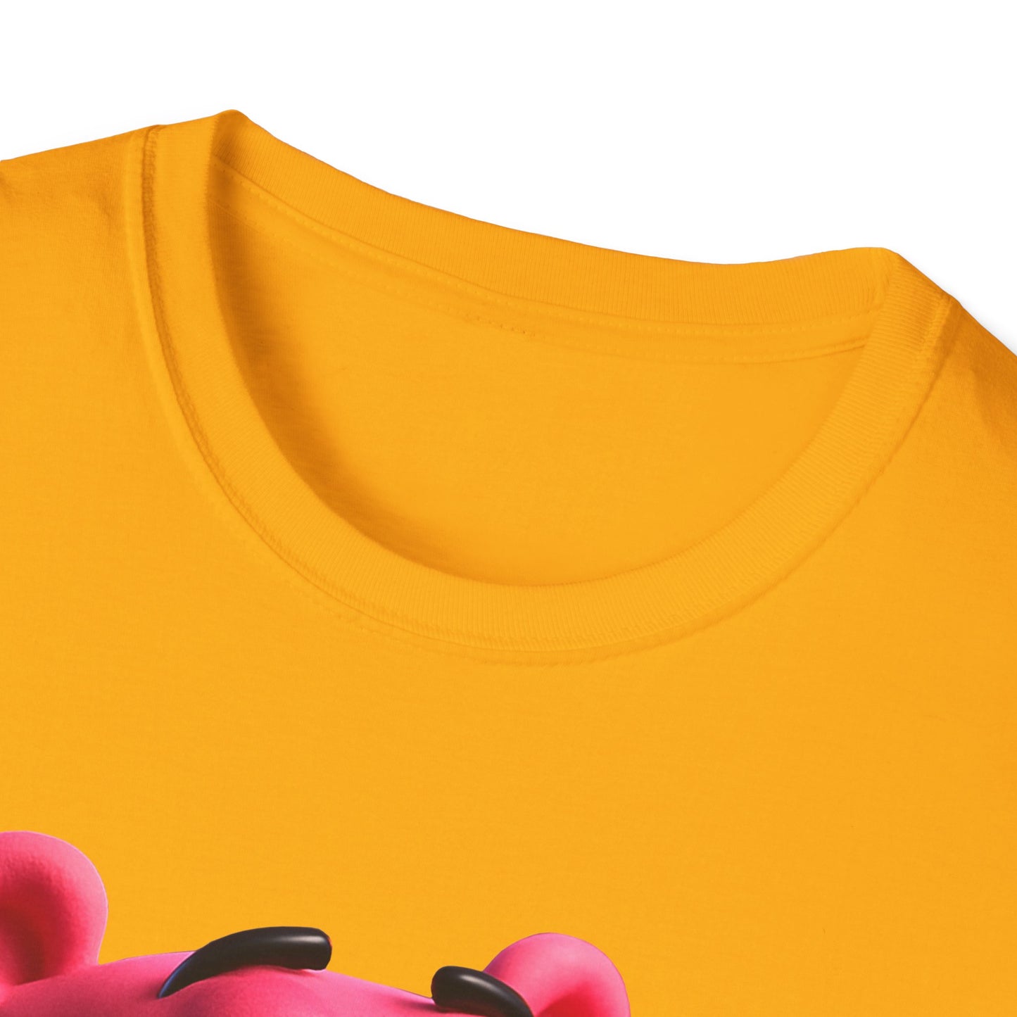 Unisex Softstyle T-Shirt Pink Panther