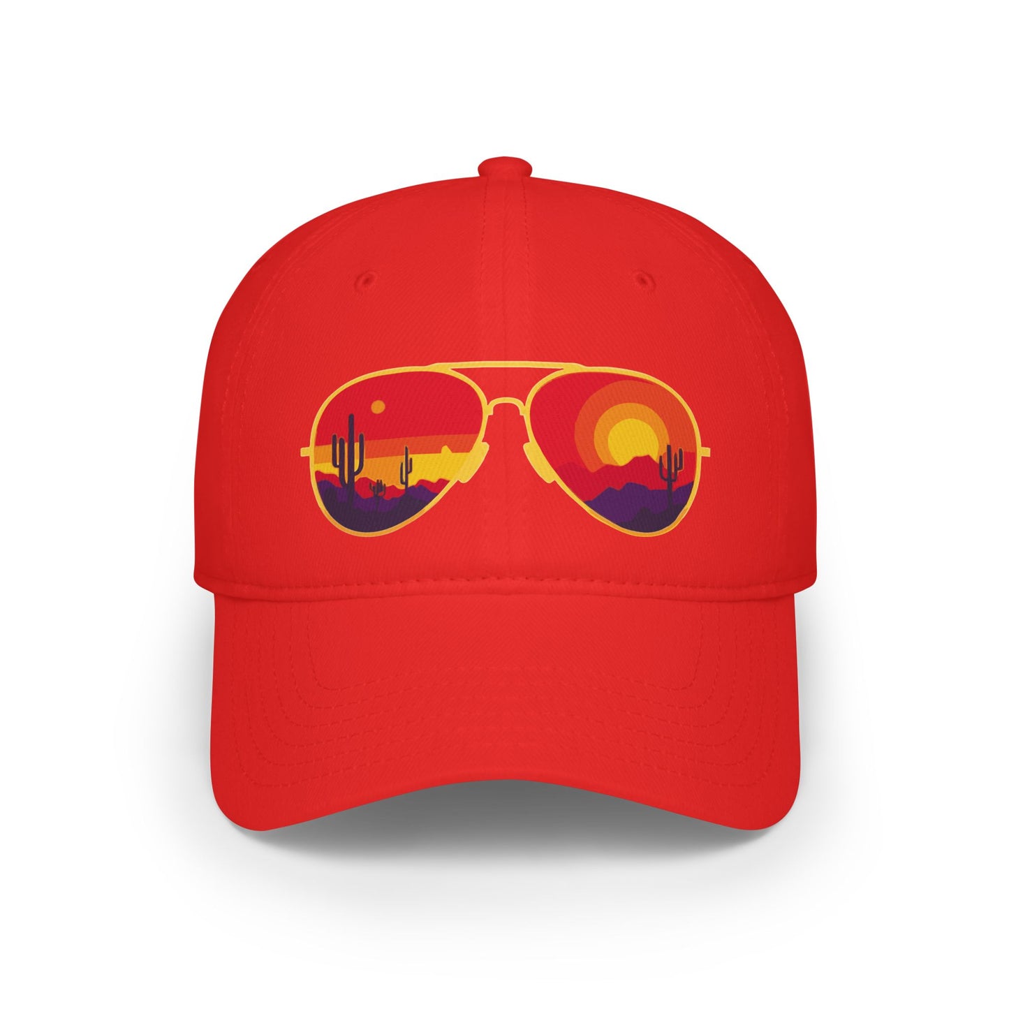 Low Profile Baseball Cap sun glasses