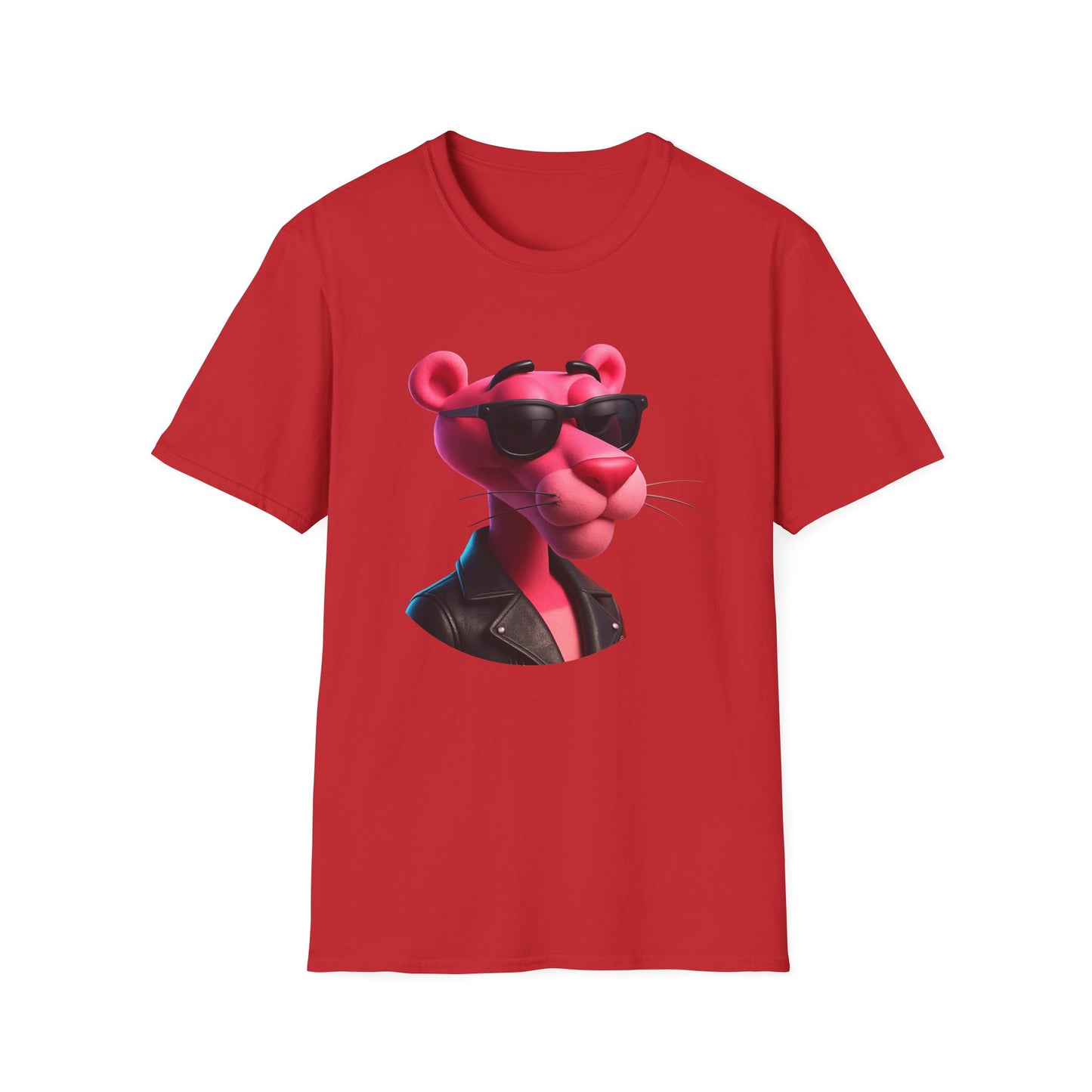 Unisex Softstyle T-Shirt Pink Panther