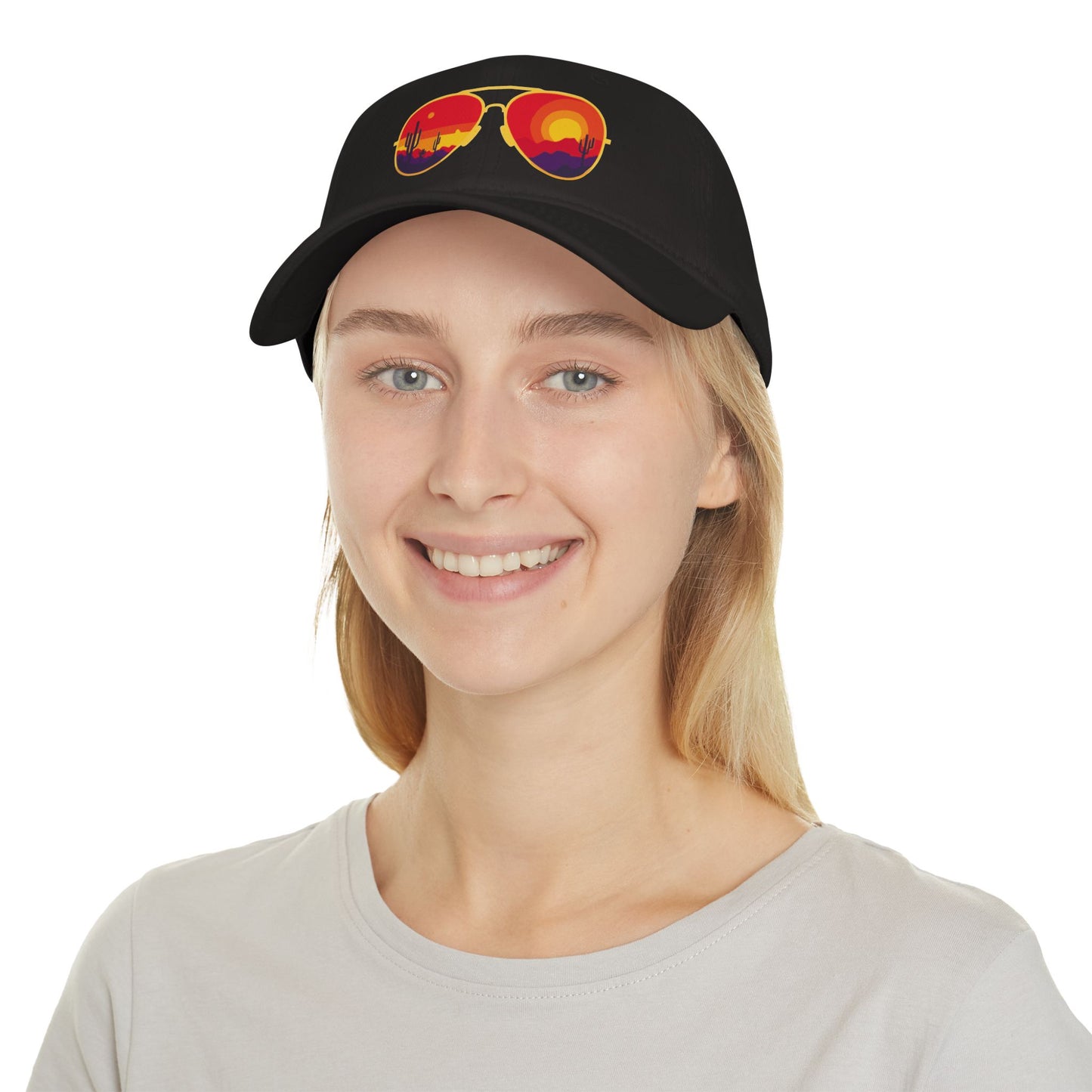 Low Profile Baseball Cap sun glasses