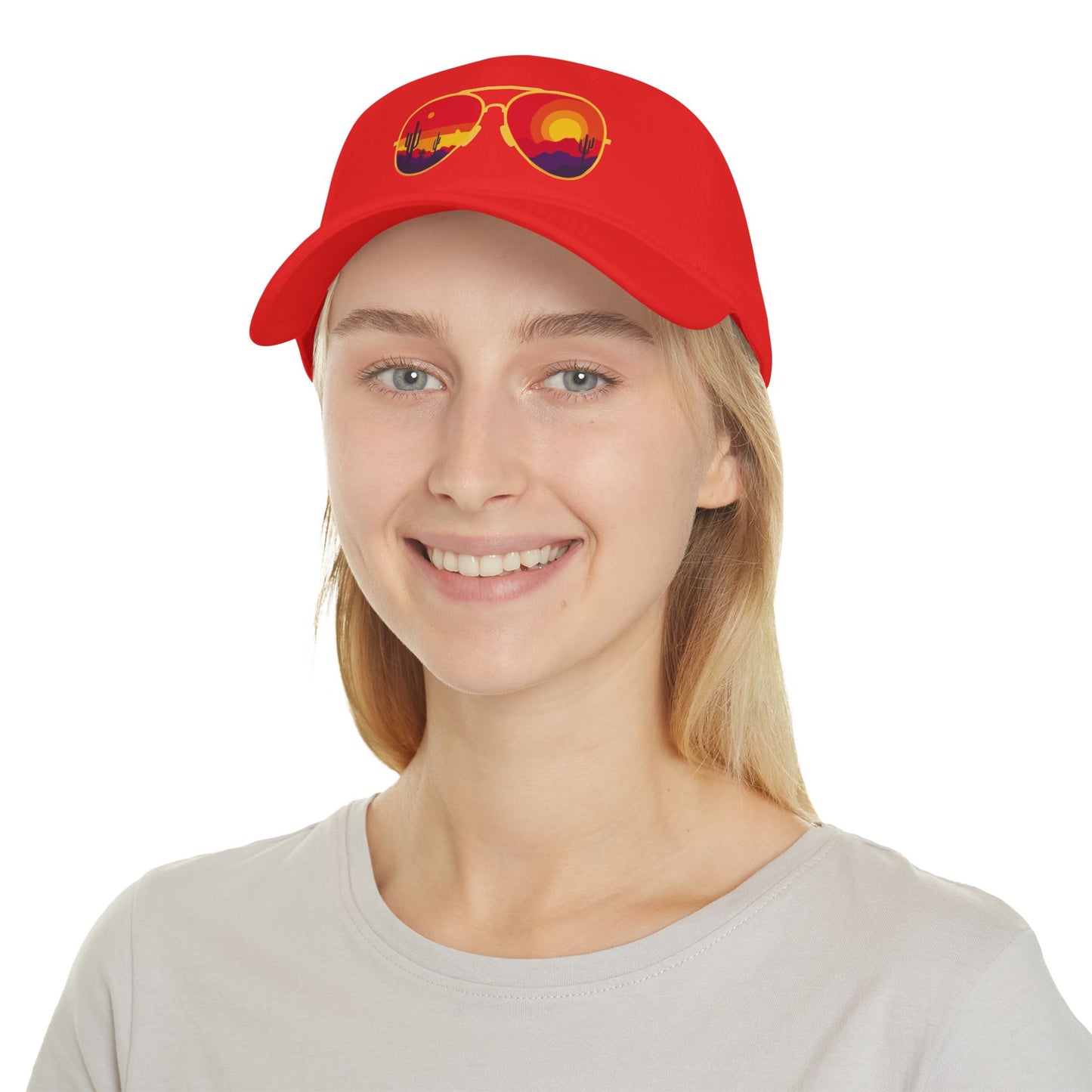 Low Profile Baseball Cap sun glasses