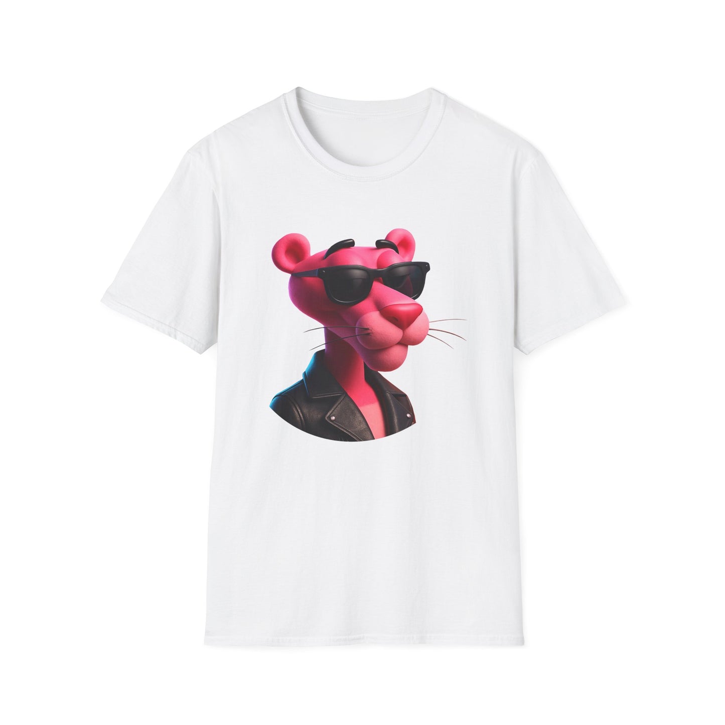 Unisex Softstyle T-Shirt Pink Panther