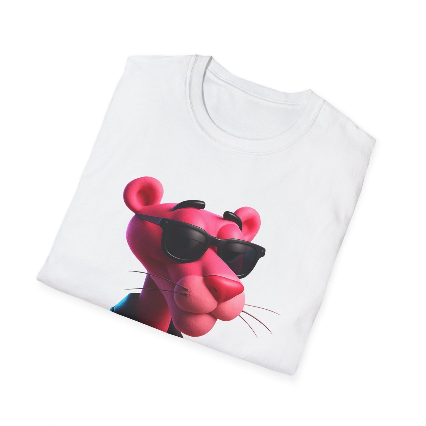 Unisex Softstyle T-Shirt Pink Panther