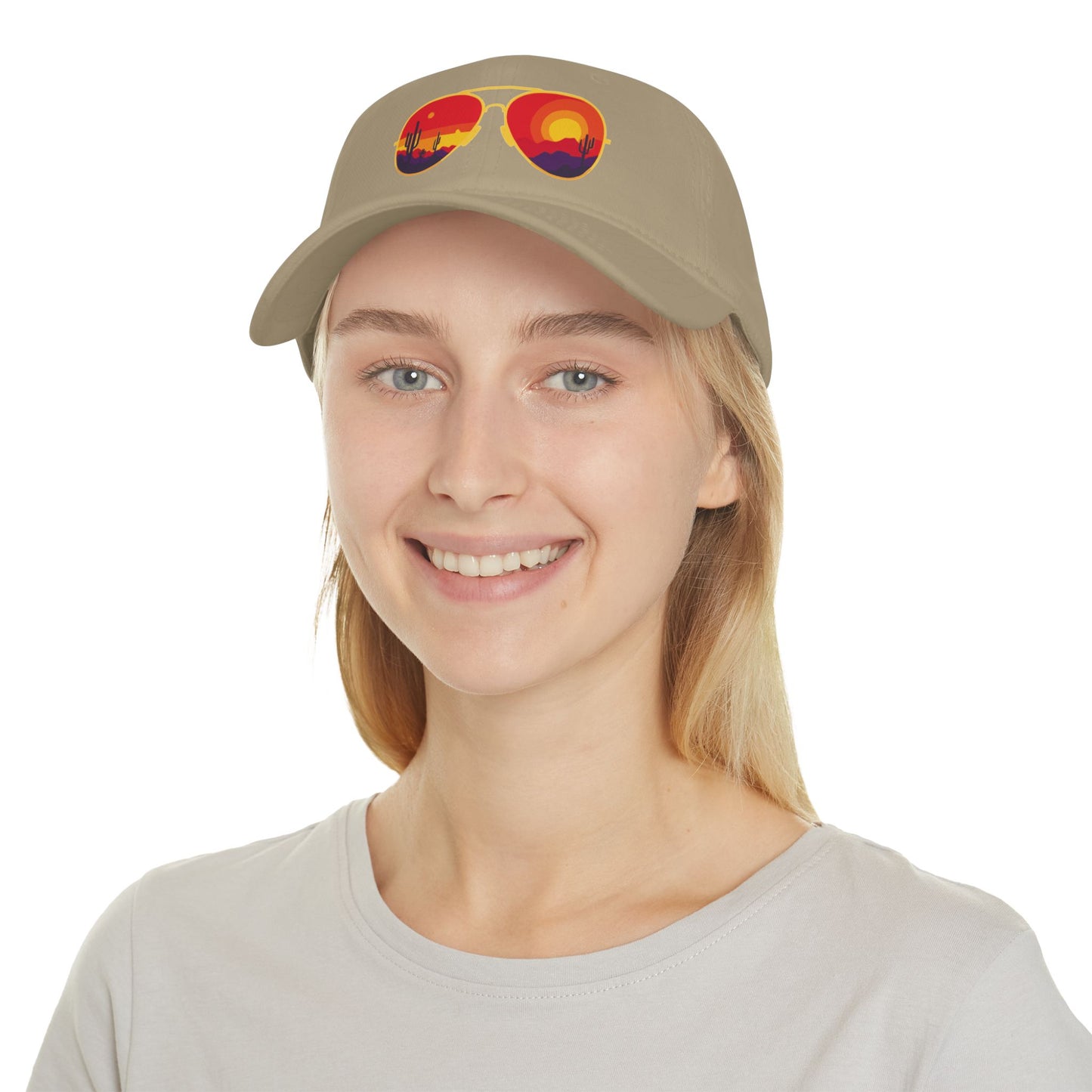 Low Profile Baseball Cap sun glasses
