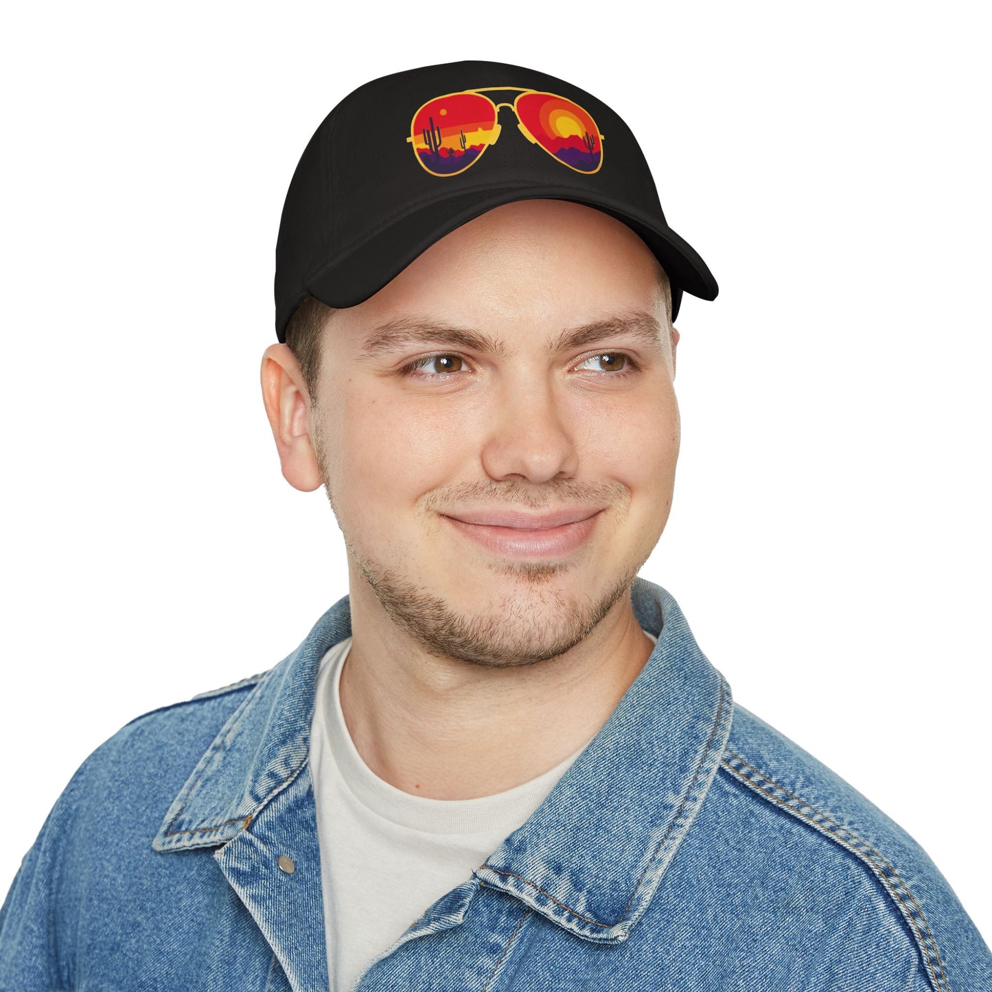 Low Profile Baseball Cap sun glasses