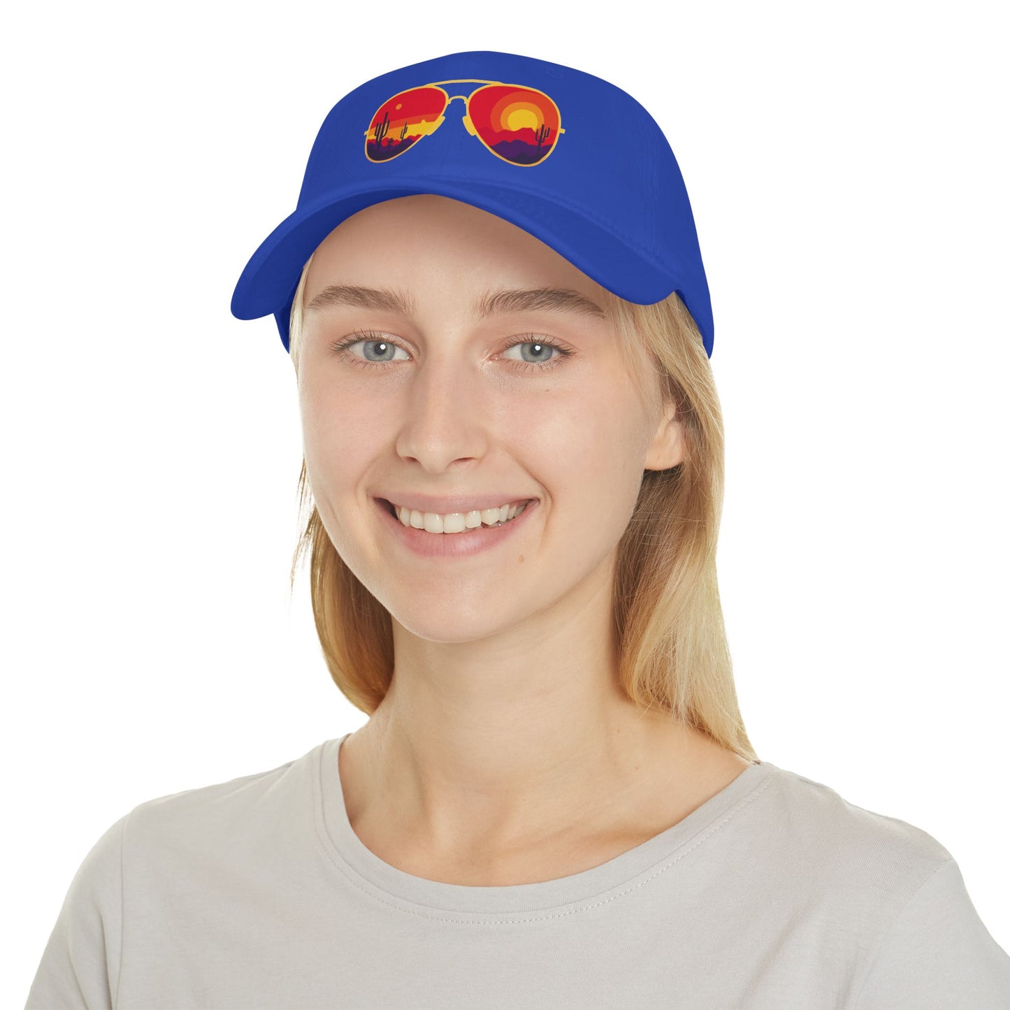 Low Profile Baseball Cap sun glasses