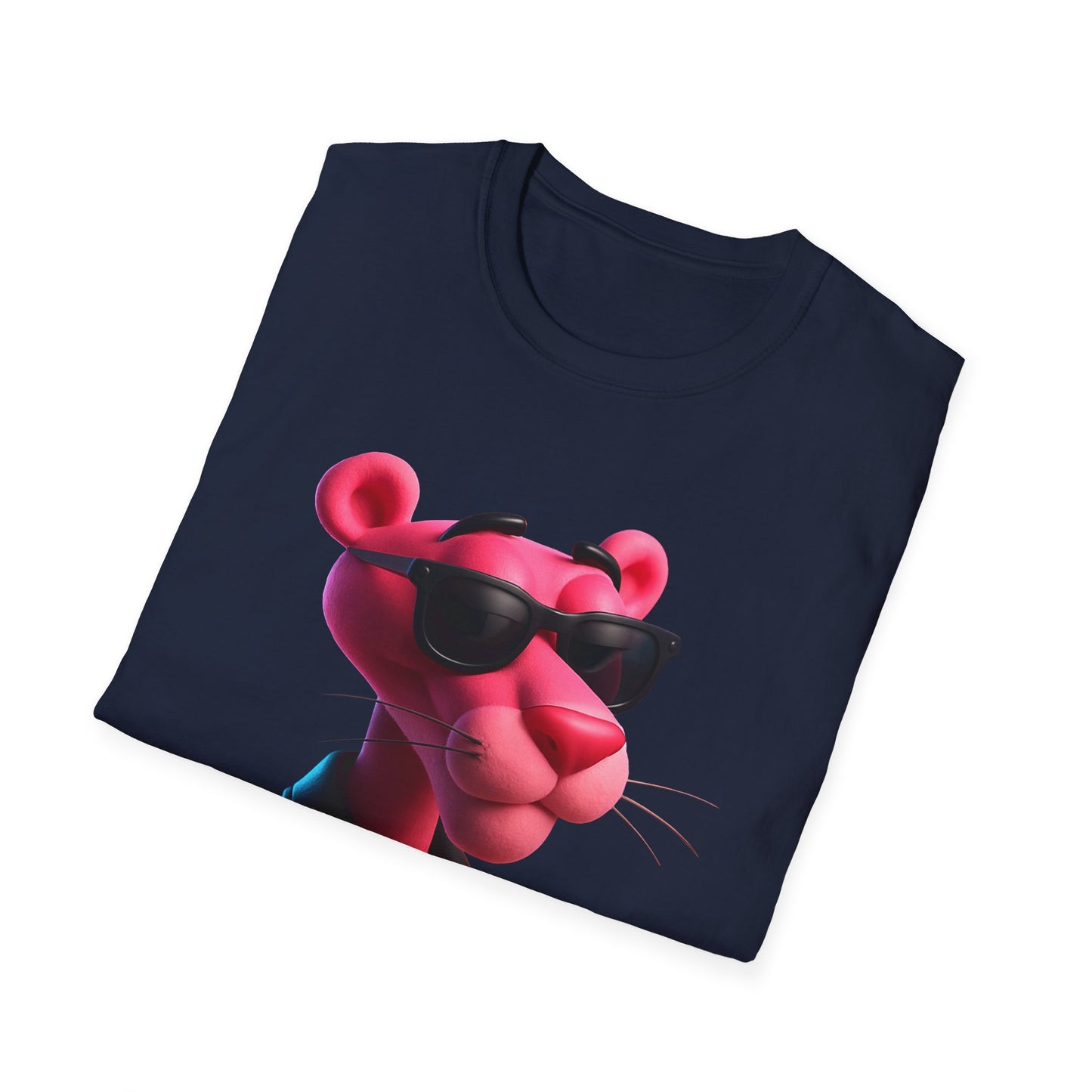 Unisex Softstyle T-Shirt Pink Panther