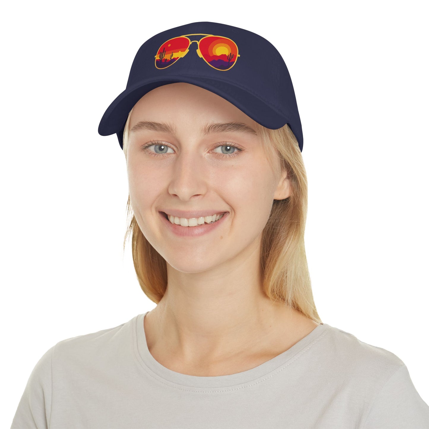 Low Profile Baseball Cap sun glasses