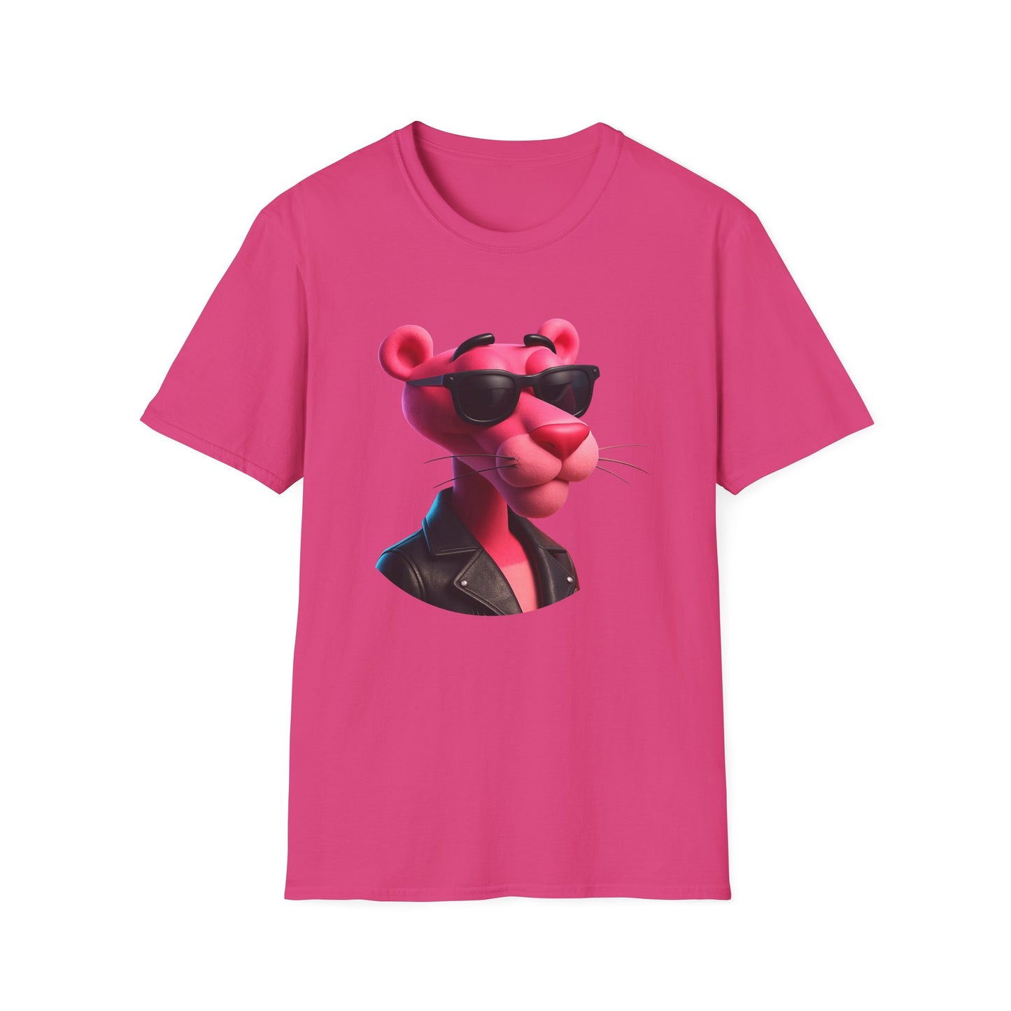 Unisex Softstyle T-Shirt Pink Panther