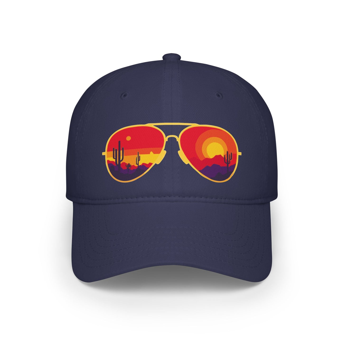 Low Profile Baseball Cap sun glasses